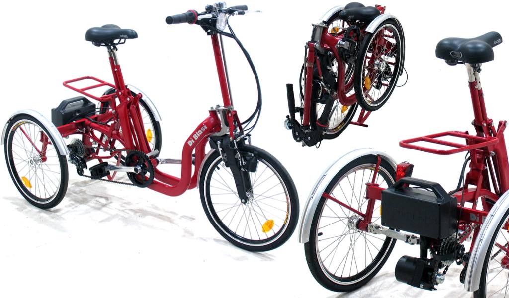 Tricycle �lectrique pliant  DI BLASI Mod. R34